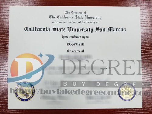 How to Get a CSUSM Fake Degree