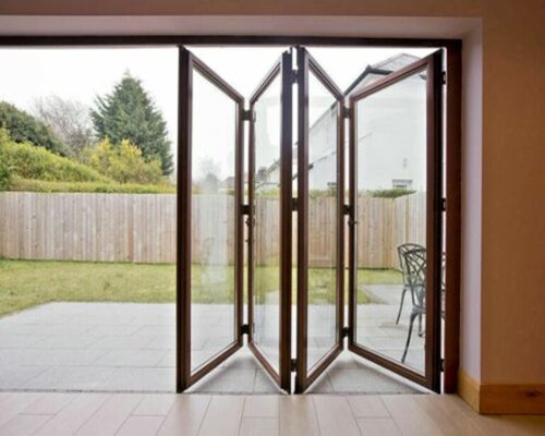 What features of bi-folding doors make it an optimum choice?