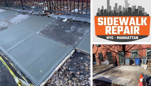 NYC Sidewalk Repair - Best Concrete & Maintenance Service Provider