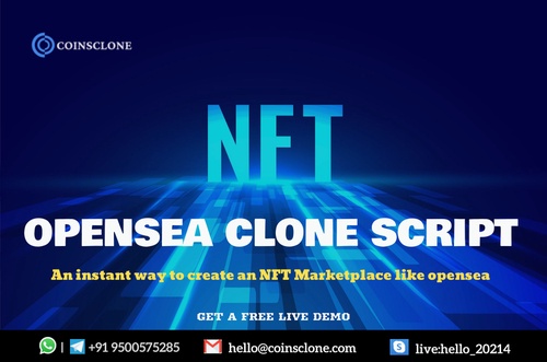 Opensea clone script - An Instant way to create an NFT Marketplace like opensea