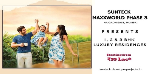 Sunteck Maxxworld Phase 3 Mumbai - Blending Nature & Nurture for Active, Wholesome Living