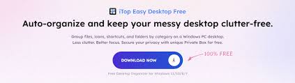 How To Keep Your Desktop Clean with iTop Easy Desktop?