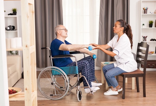 What does a nurse do in a nursing home?