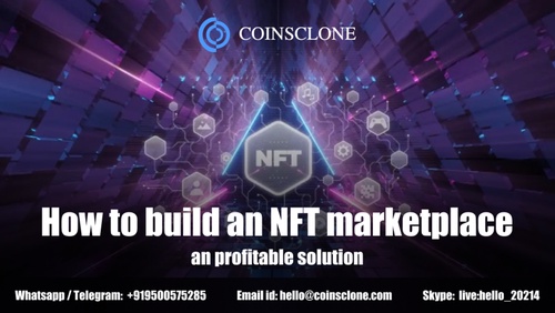 How to build an NFT marketplace - a profitable solution