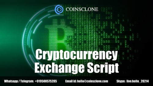 Cryptocurrency exchange script 