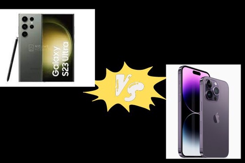 iPhone 14 Pro Max VS Samsung Galaxy S23 Ultra