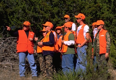 What Group is a Primary Supporter of Hunter Education?