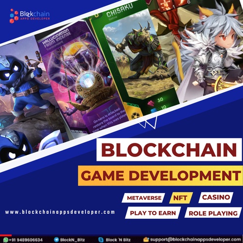 Blockchain Game development - Enterprise-grade Blockchain gaming Solutions & Services