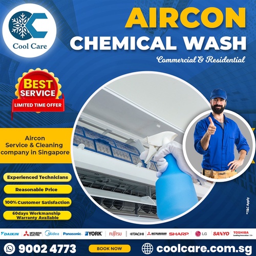 Why should I consider chemical wash and chemical overhaul service for my aircon  ?