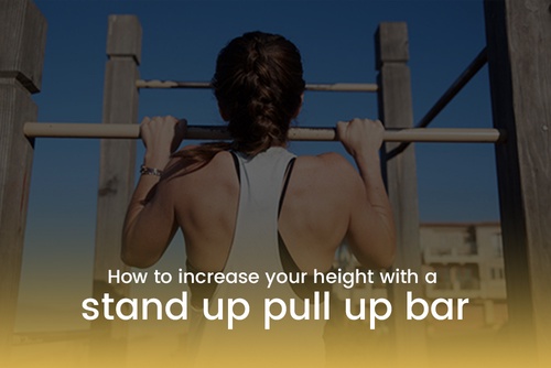 How to increase your height with a stand up pull up bar | Khanh Trinh