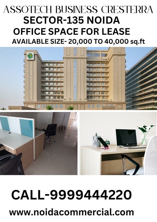 Assotech Business Cresterra: Office Space For Lease in Sector 135 Noida