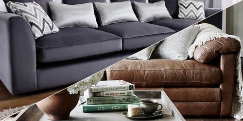 The Benefits of Fabric vs. Leather Sofas