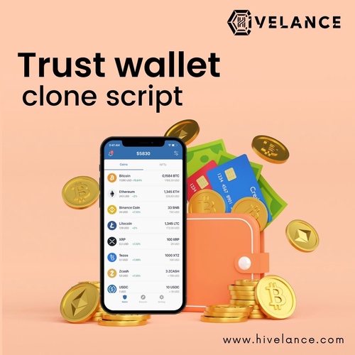 Streamlining Your Crypto Exchange with Trust Wallet Clone Script