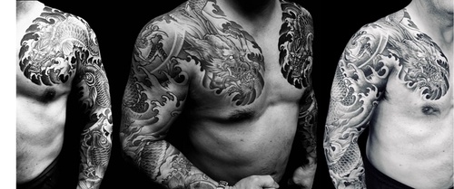 The Art Of Professional Bodywork With Piercing And Japanese Tattoos
