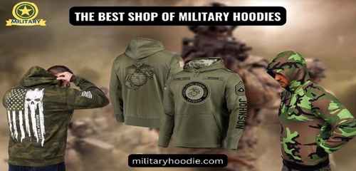 Currently, the younger generation regards military hoodies as both stylish and comfortable.