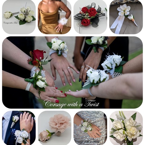 Buy the Perfect Corsage and Buttonhole Set for Your Special Occasion
