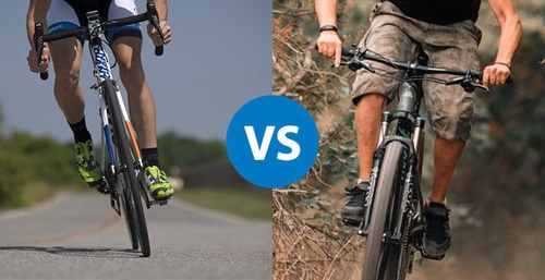 Differences Between a Mountain Bike and a Road Bike