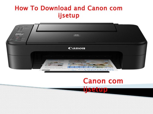 How do I print using ij.start.cannon on Windows 10?