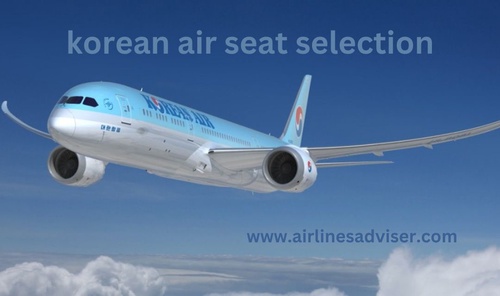 Choose the best seat selection with Korean Airlines