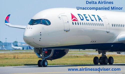 Book a Delta flight for an unaccompanied minor.