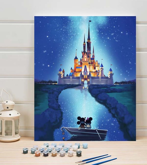 Embark on an artistic journey with Paint-by-Numbers kits featuring Disney, Harry Potter, and Nature.