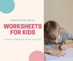 Engaging Education: The Impact of Activity Worksheets for Nursery Students