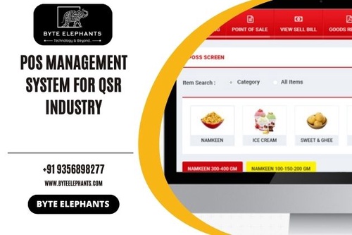 POS Management System For QSR Industry | pos system for dietary supplement | pos management system - Byte Elephants
