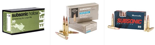 Important Facts To Know About Subsonic Ammo