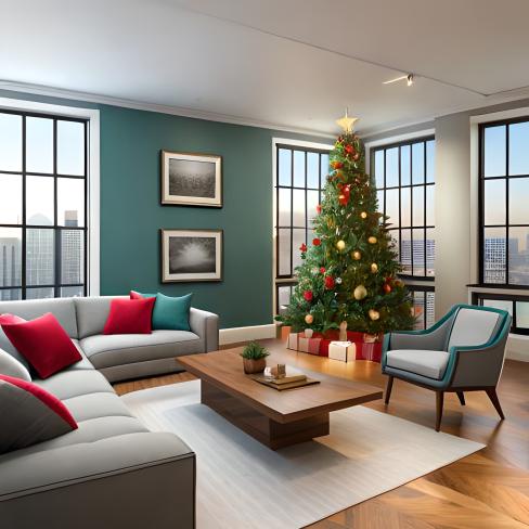 Tips for Placing a Christmas Tree in Your Living Room