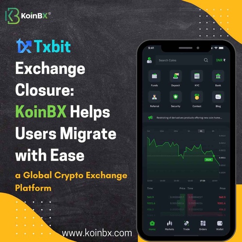 Txbit Exchange Closure: KoinBX Helps Users Migrate with Ease