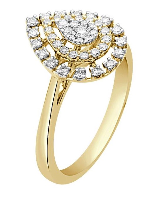 Gold diamond engagement ring: More than a symbol of love and luxury