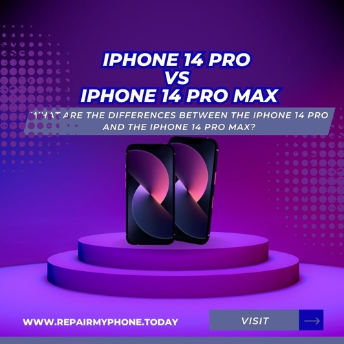 What are the differences between the iPhone 14 Pro and the iPhone 14 Pro Max?