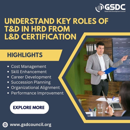 Understand Key Roles of T&D in HRD From Certified Learning and Development Professional Certification
