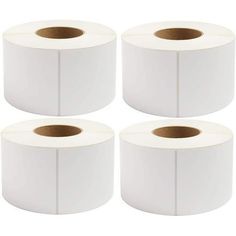 What is the difference between glossy and matte self-adhesive thermal paper?