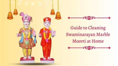 A Step-by-Step Guide to Cleaning Swaminarayan Marble Moorti at Home