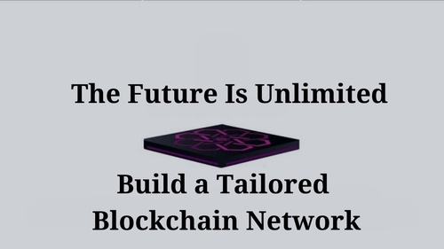The Future Is Unlimited: Build a Tailored Blockchain Network