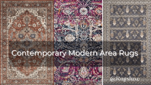 Contemporary Modern Area Rugs for Today's Decor