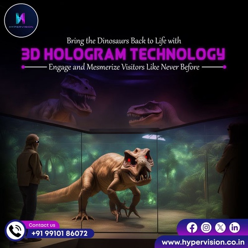 Bring the Dinosaurs Back to Life with Our Hologram Technology