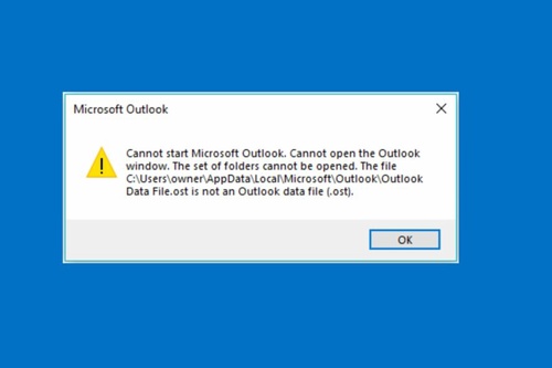 How to Resolve the 'OST is not an Outlook Data File' Error in Outlook