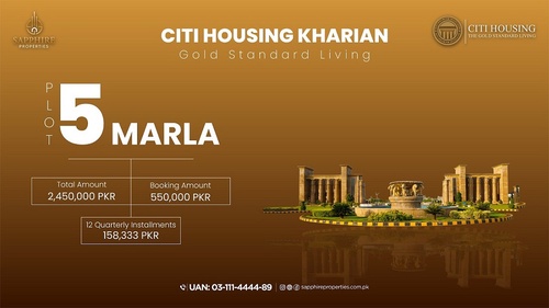 Top Facts about Citi Housing Kharian NOC and Facilities