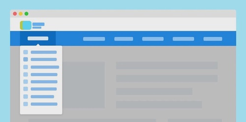 Tips and mistakes in designing a website navigation menu