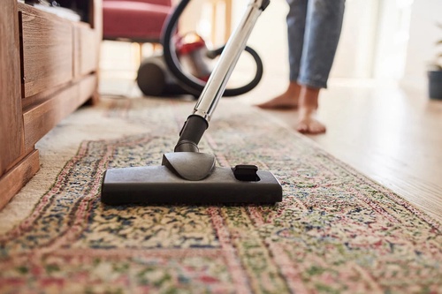 How do professionals clean area rug in Henderson?