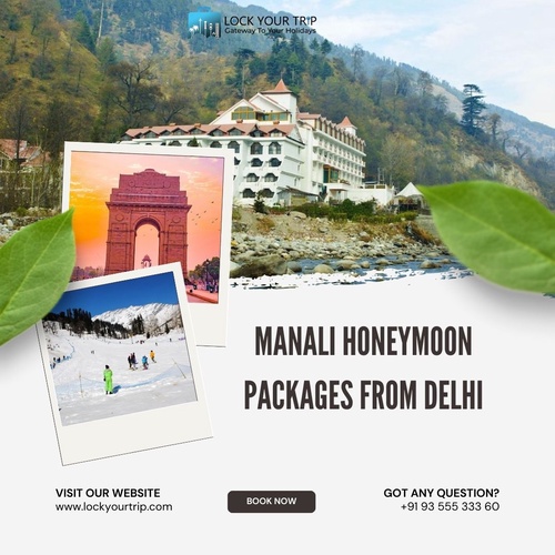 Joyous honeymoon with our Delhi to Manali honeymoon package.