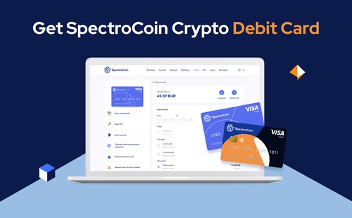 Spend Crypto with SpectroCoin Debit Card