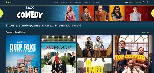 Top 5 Comedy Series on ITV