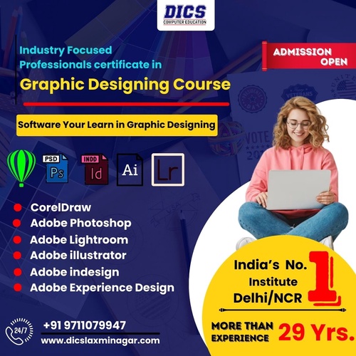 best graphic designing course in laxmi nagar
