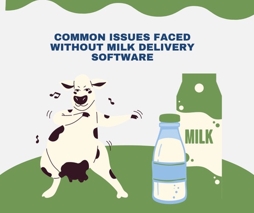 Common Milk Delivery Issues Without Milk Delivery Software