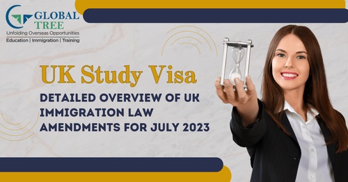 Detailed Overview of UK Immigration Law Amendments for July 2023: UK Study Visa