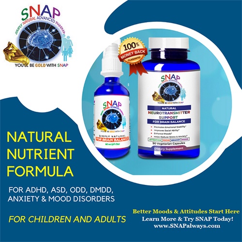 Natural Supplements for Teenage Anxiety - Choose SNAP Brain Formula