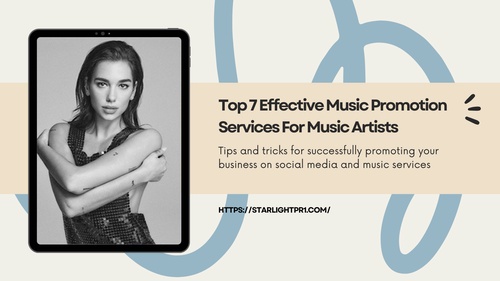 Top 7 Effective Music Promotion Services For Music Artists